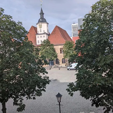 Ferienwohnungen Am Jenaer Markt, Mitten Im Zentrum, Fuer Bis Zu 5 Und 6 Personen Exterior foto